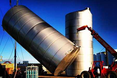 Onsite/Field Fabricated Stainless Steel Tanks